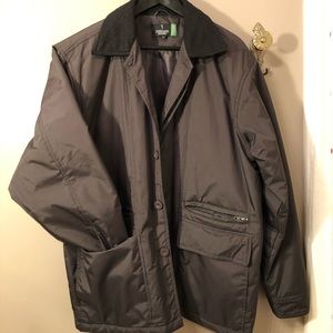 Trussardi Rain Slicker in Deep Khaki